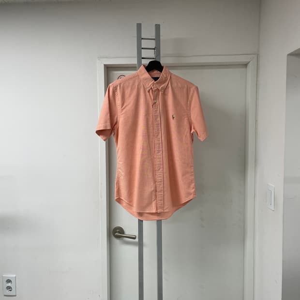 폴로 오렌지 반팔 셔츠 M