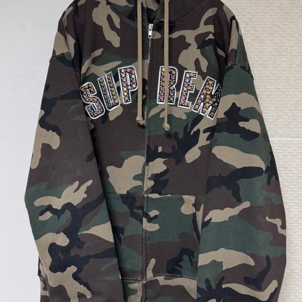 Supreme x B.B. simon 후드집업