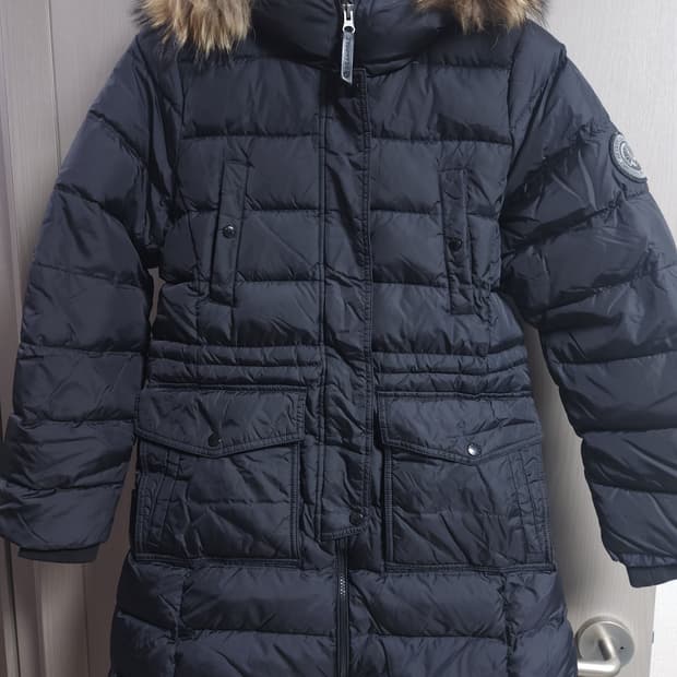빈폴 구스 롱패딩, M