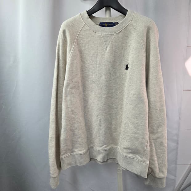 남77 폴로랄프로렌 맨투맨 기모x 