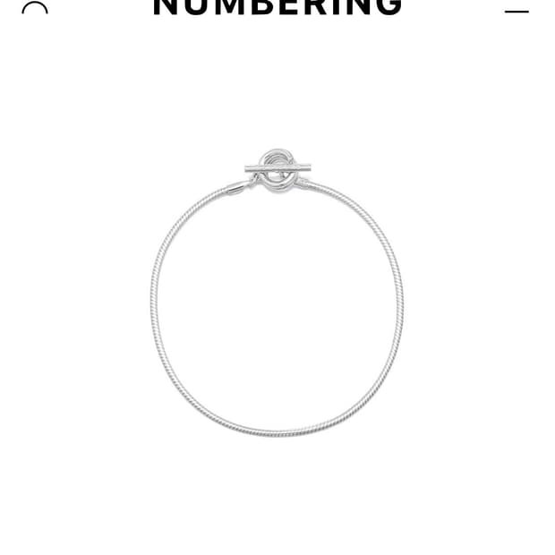 넘버링 팔찌 #8901