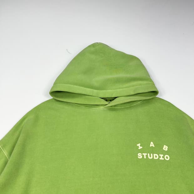 아이앱스튜디오 시그니처 로고 헤비 후드티 (XL)