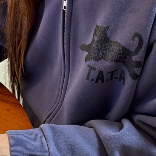 오라리 베이비 알파카 와이드 립 가디건