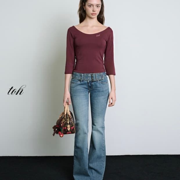 새상품) toh Teddy usa pants