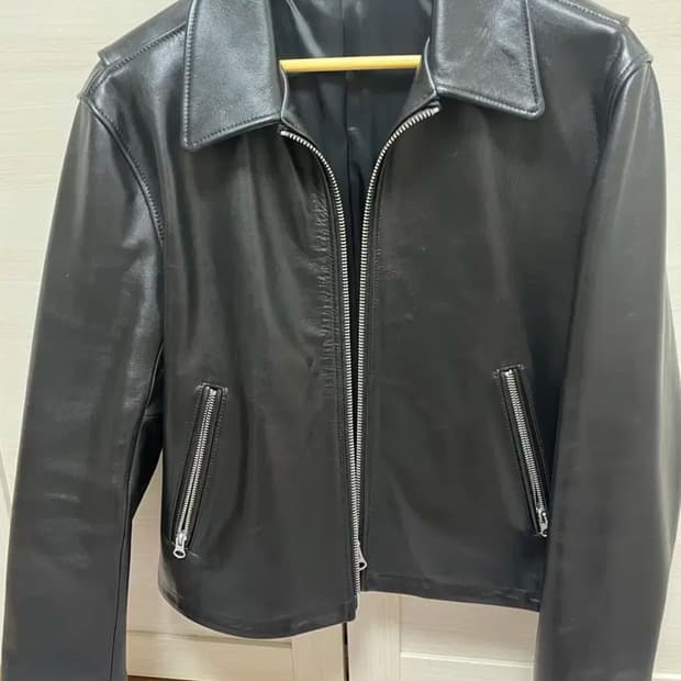 토니웩 주우재 레더 자켓 팜