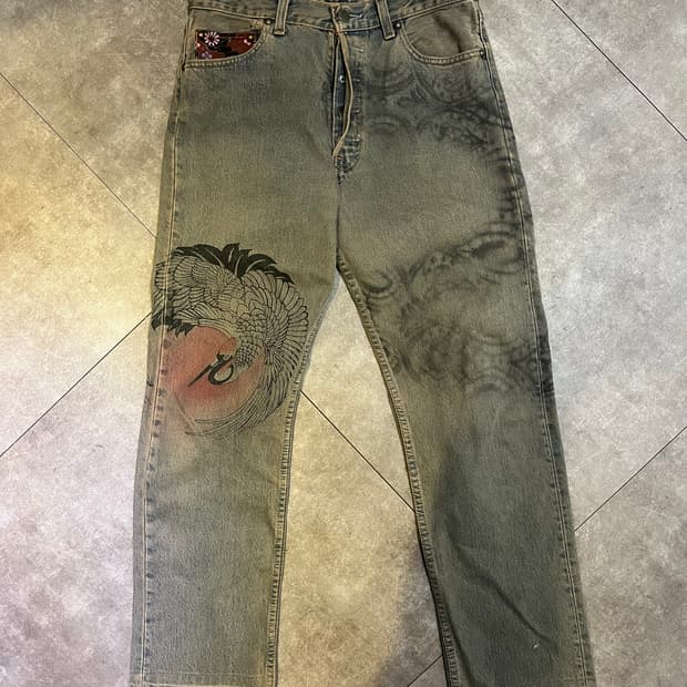 Levi’s Japan 일본 한정 커스텀 데님