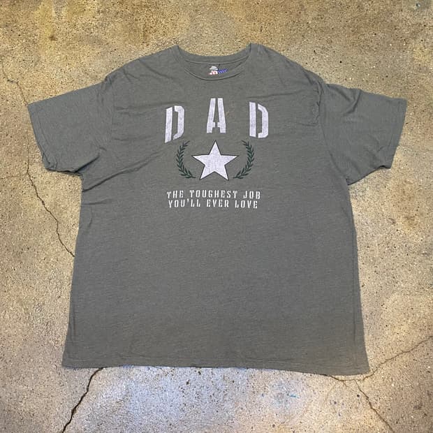 미국 빈티지 파더스데이 DAD 대디 티셔츠 반팔티
