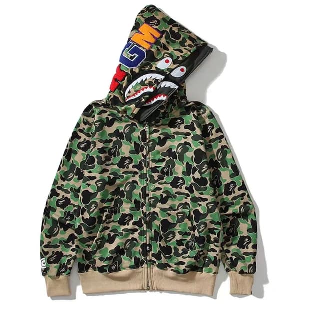 베이프 더블샤크 카모 xl 새상품