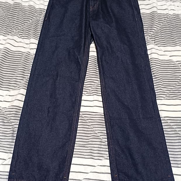 무신사 기모청바지 30인치 기장103