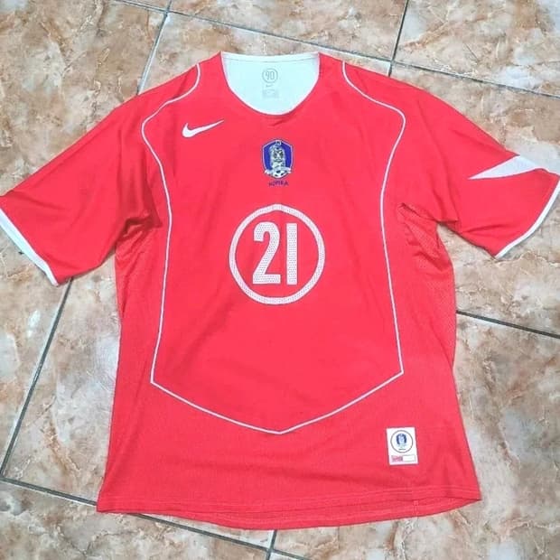 나이키 04 06 대한민국 축구 국대 박지성 리미티드 에디션 축구져지