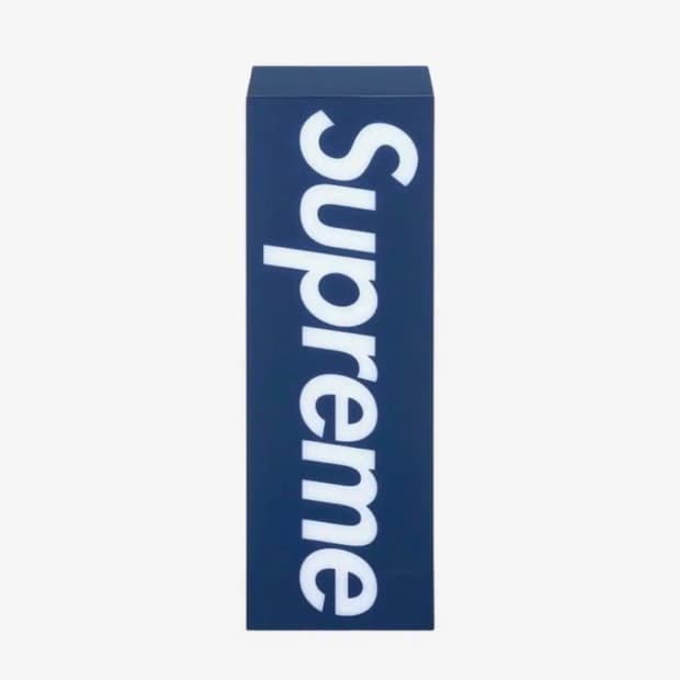 슈프림 박스로고 램프 블루 - 국내 정식판 (크림 구매)