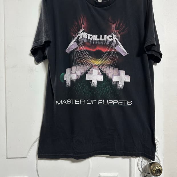 메탈리카 2006 MASTER OF PUPPETS 반팔티