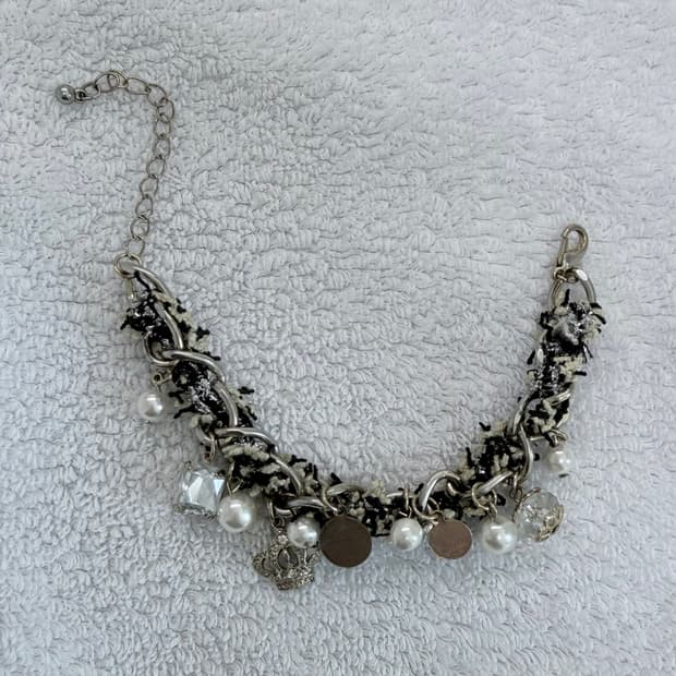 멀티참 빈티지 팔찌