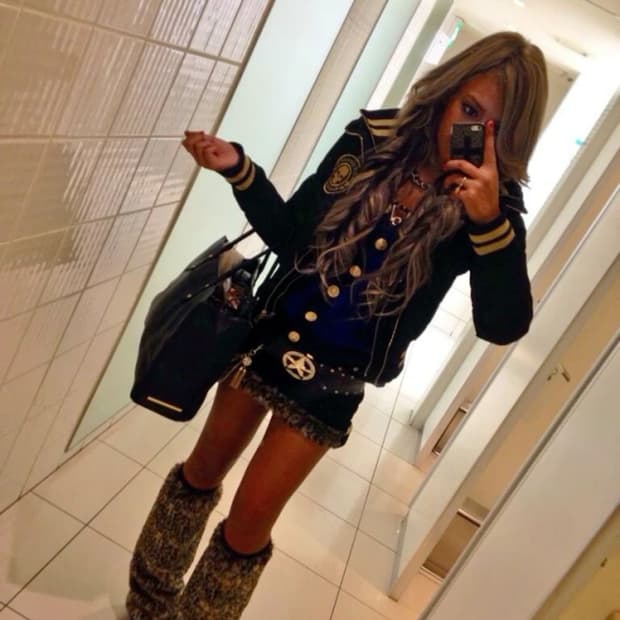 다이아d.i.a 갸루 오네갸루 패딩