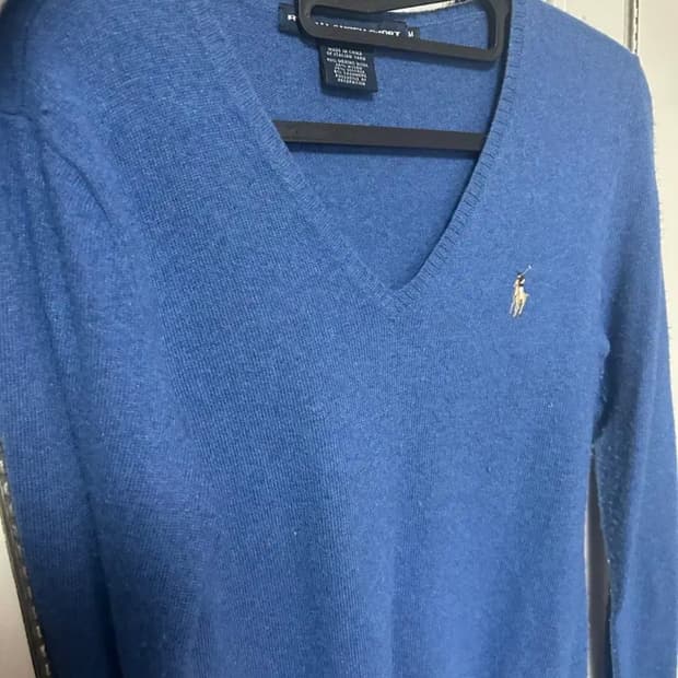 빈티지 폴로 니트