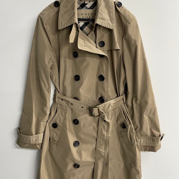 버버리 나이론 코트