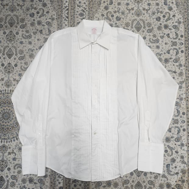 브룩스브라더스 커프스 턱시도 셔츠 17-36 (115까지)