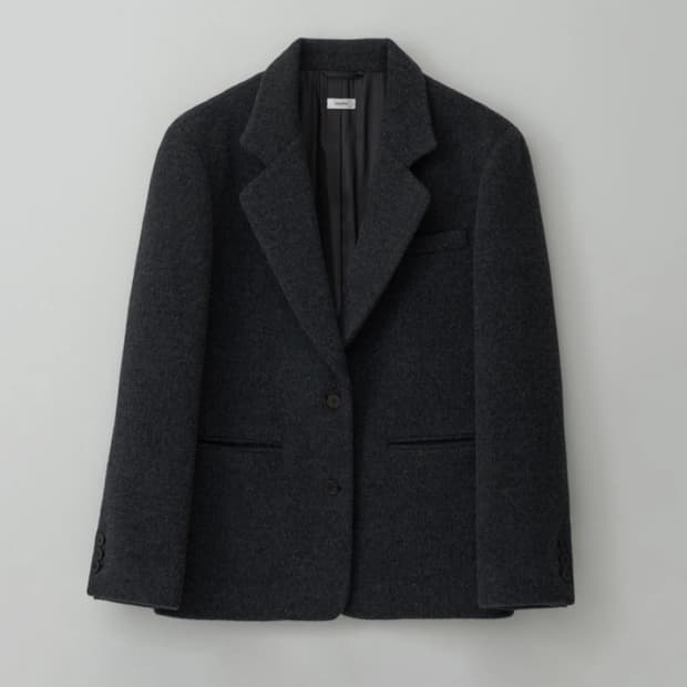 Septim 셉팀 울 블레이저 자켓 차콜 새상품 사이즈 s