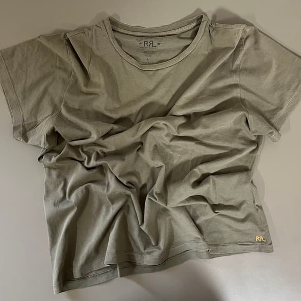 RRL 가먼트다이 티셔츠