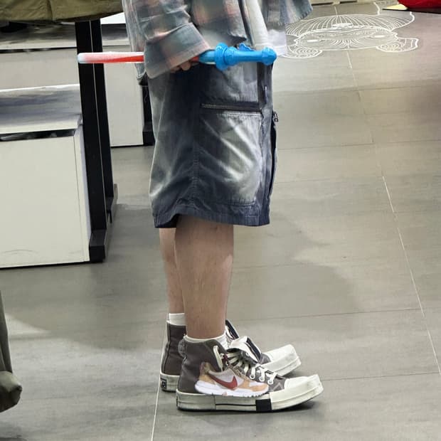 노스페이스 퍼플라벨 반바지