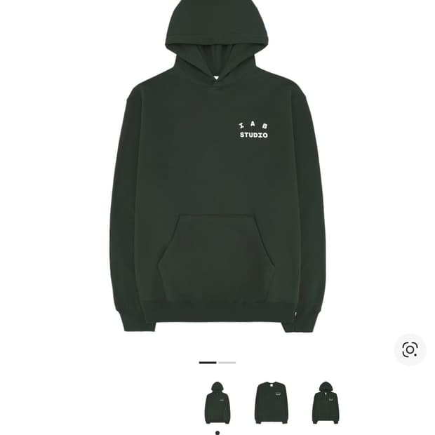 2026아이앱 딥그린 후드 새상품