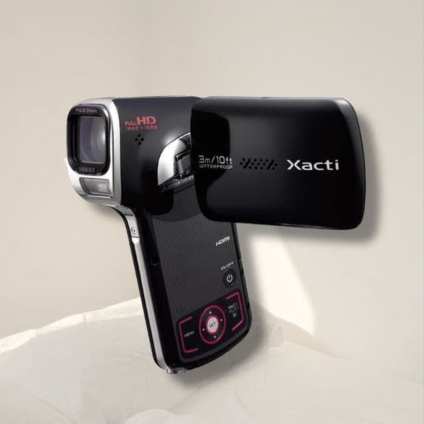 홍영기,셀카) 산요 Xacti CA100 디카 캠코더  //캐논 니콘