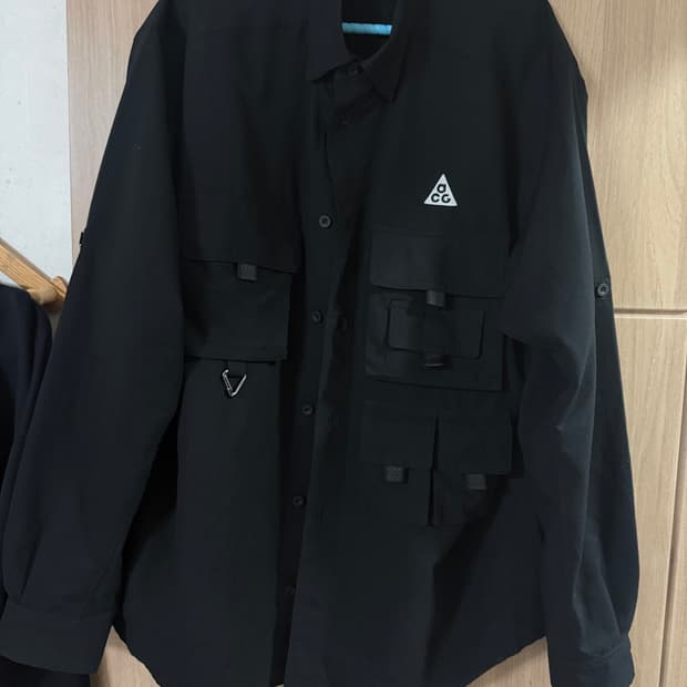 나이키 ACG 드라이핏 UV 디베스테이션 트레일 셔츠 블랙 서밋 화이트 