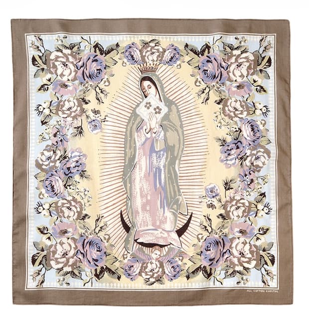 캐피탈 컬러드 반다나 패키쉬 마리아 브라운