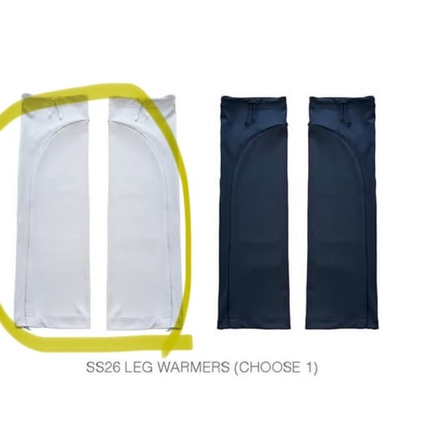 오늘만)지초이 26ss 레그워머 그레이 새상품