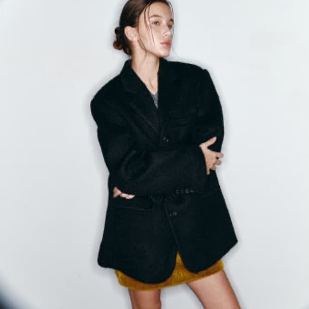 아수라 모헤어 울자켓