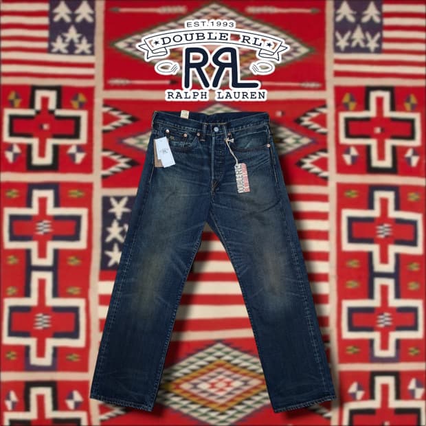 [29x30] RRL 더블알엘 빈티지 파이브 포켓 데님 팬츠 기빈스