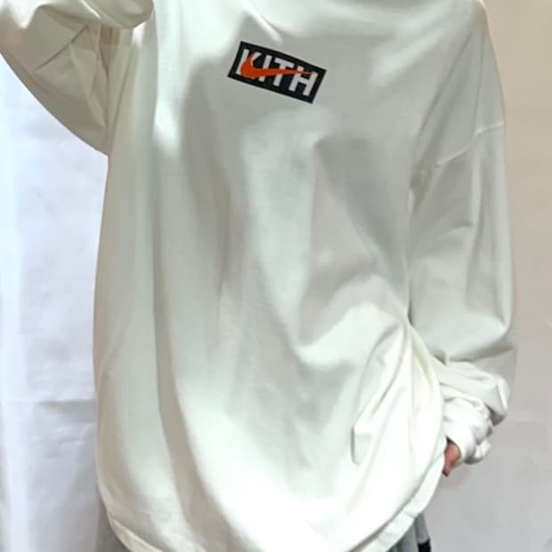 나이키 X 키스 뉴옥 닉스 화이트 롱슬리브