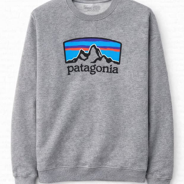 파타고니아 업라이절 크루 맨투맨 그레이 L
