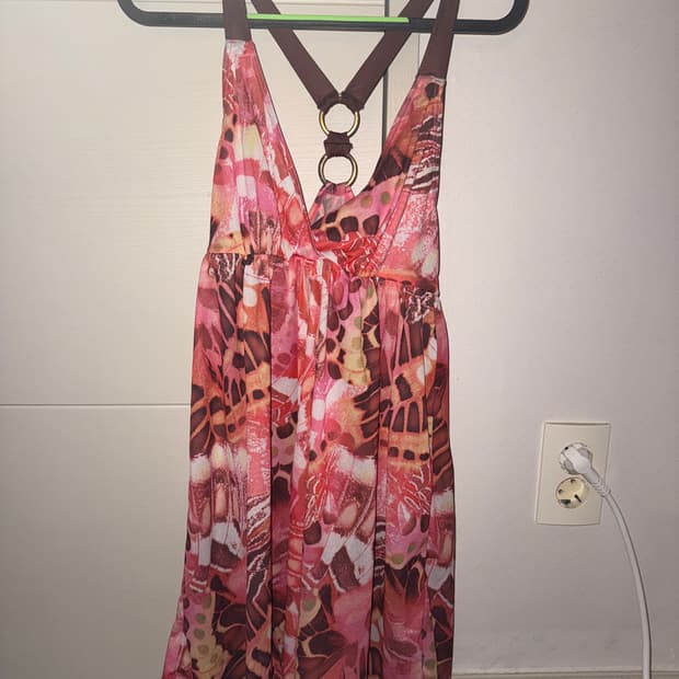 y2k 갸루 탑+스카프 세트