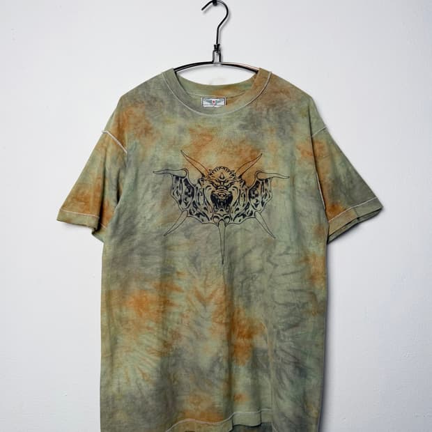 90s HARD TAIL 아웃 스티치 티셔츠 (MADE IN USA)