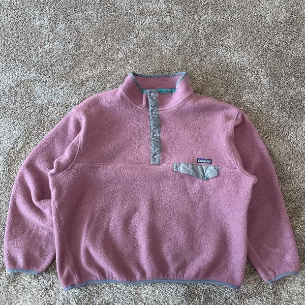 90s Patagonia synchilla 빈티지 신칠라 라벤더