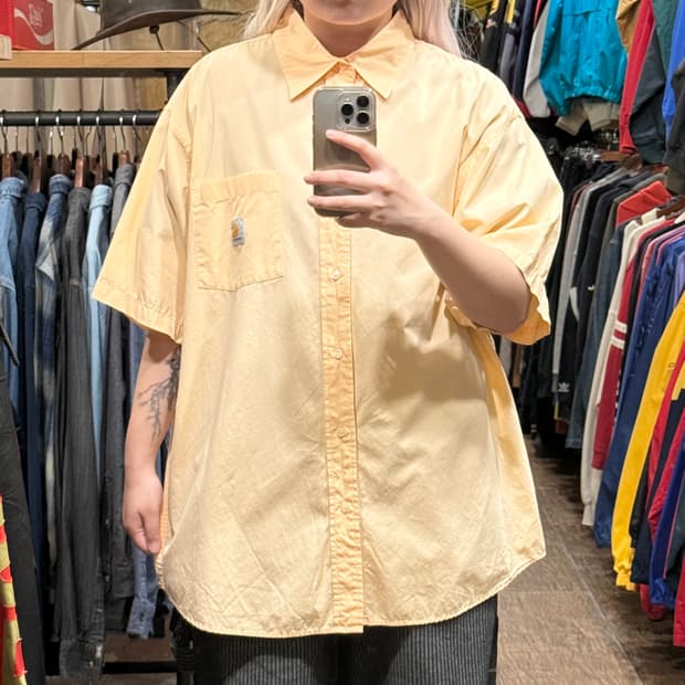 [HI] 칼하트 반팔셔츠 오렌지