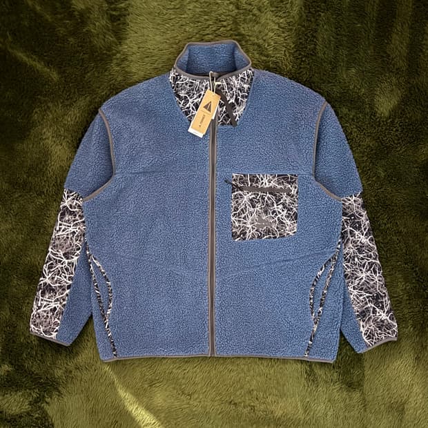 [XL] 앤드원더 X 아디다스 테렉스 플리스 자켓 블루