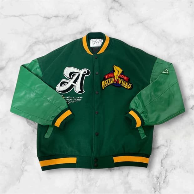 빈티지 바시티 자켓