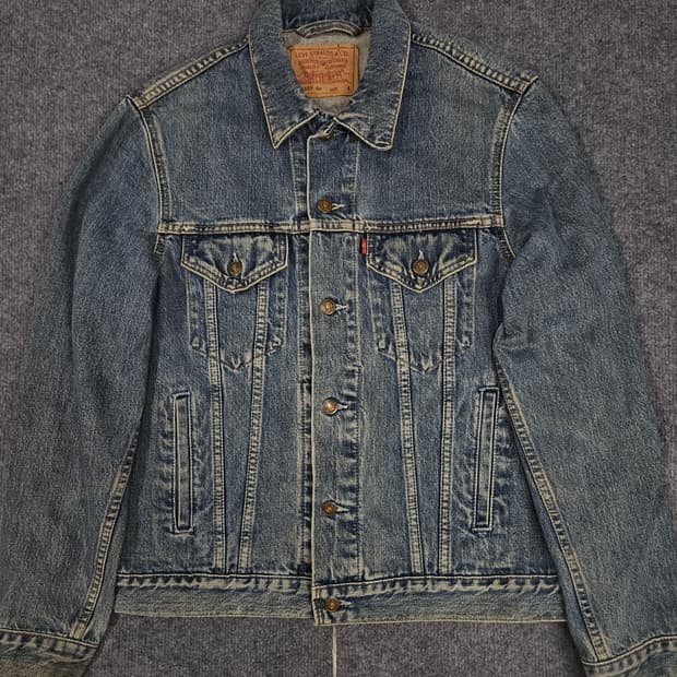 리바이스 70503 데님 EU 트러커 3세대 90s 자켓 급처
