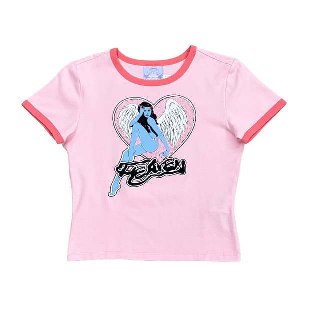 헤븐 바나 영슈타인 데빌-엔젤 티셔츠