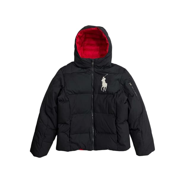 폴로 랄프로렌 빅포니 빅로고 블랙 패딩 자켓 남자 남성 95 m 정도