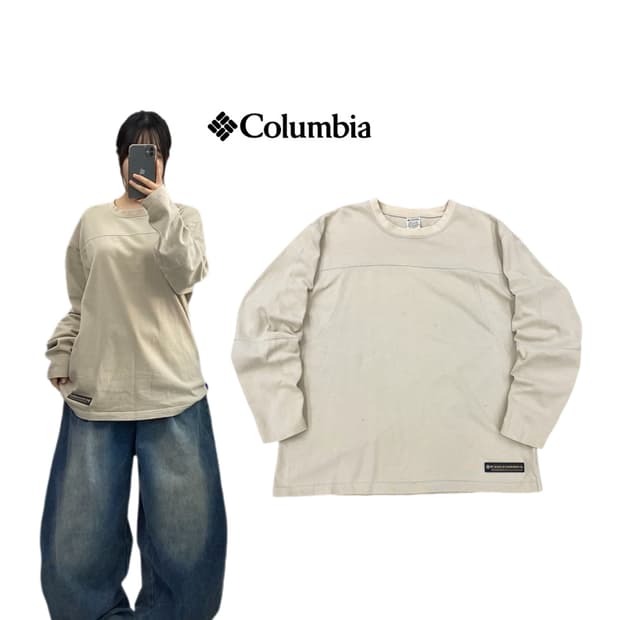 컬럼비아 00s 올드스쿨 롱슬리브