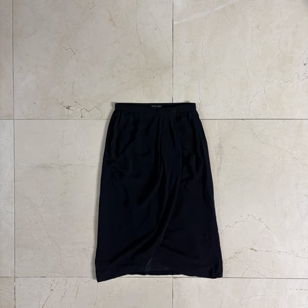 Giorgio Armani Draped Wrap Skirt