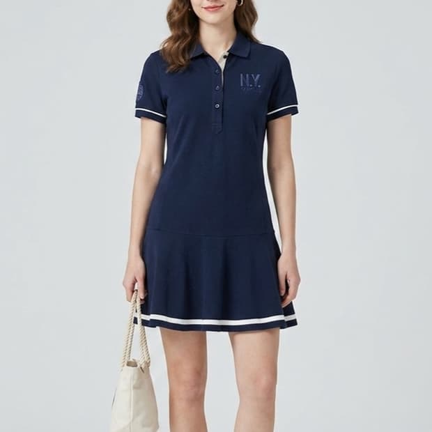 [90]MLB 뉴욕양키즈 카라 원피스