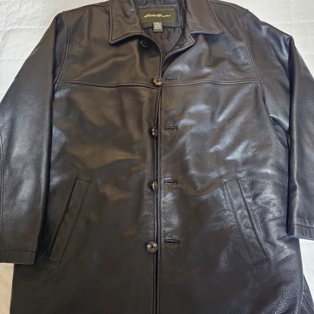 에디바우어 레더 카코트 L 올드갭