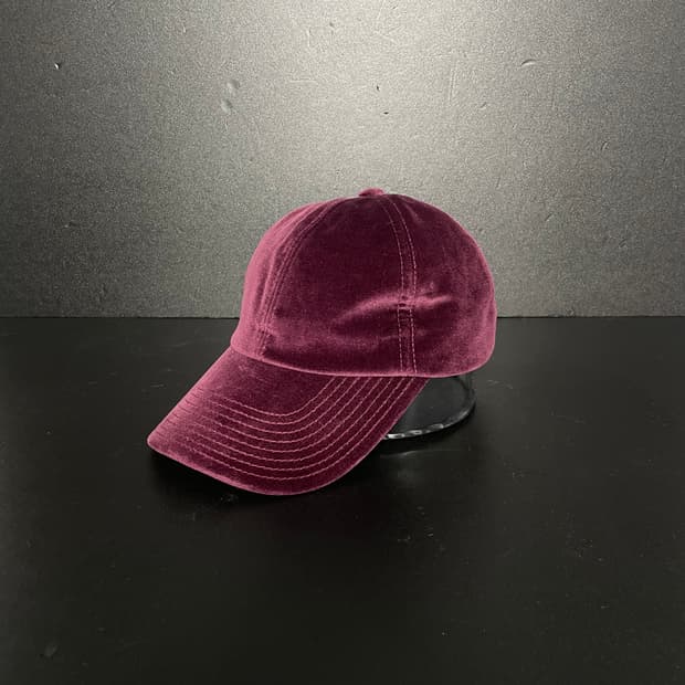 [F] 비이커 BEAKER 벨벳 볼캡 모자