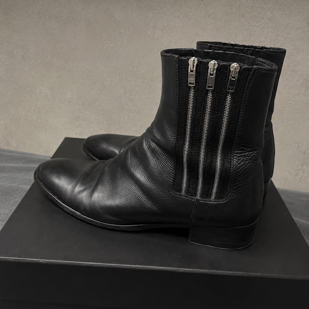 Saint Laurent 3zip 부츠 (
