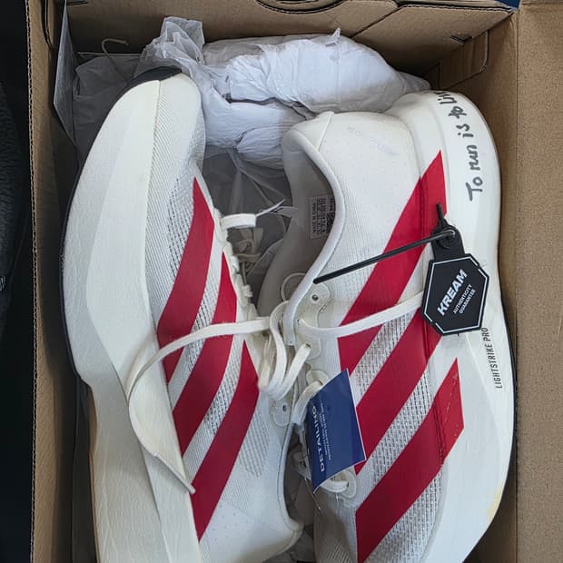 아디제로EVO SL 오프화이트베러스칼렛 260