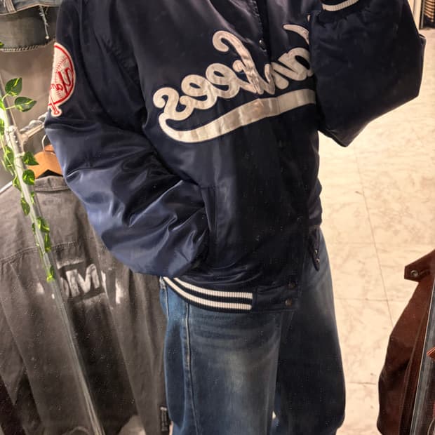 (정품/M)마제스틱 뉴욕 양키스 바시티 자켓a1